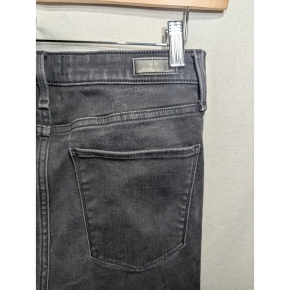 Abercrombie & Fitch Womens Simone High Rise Super Skinny Jeans Sz 8S 29 Black - Picture 4 of 7
